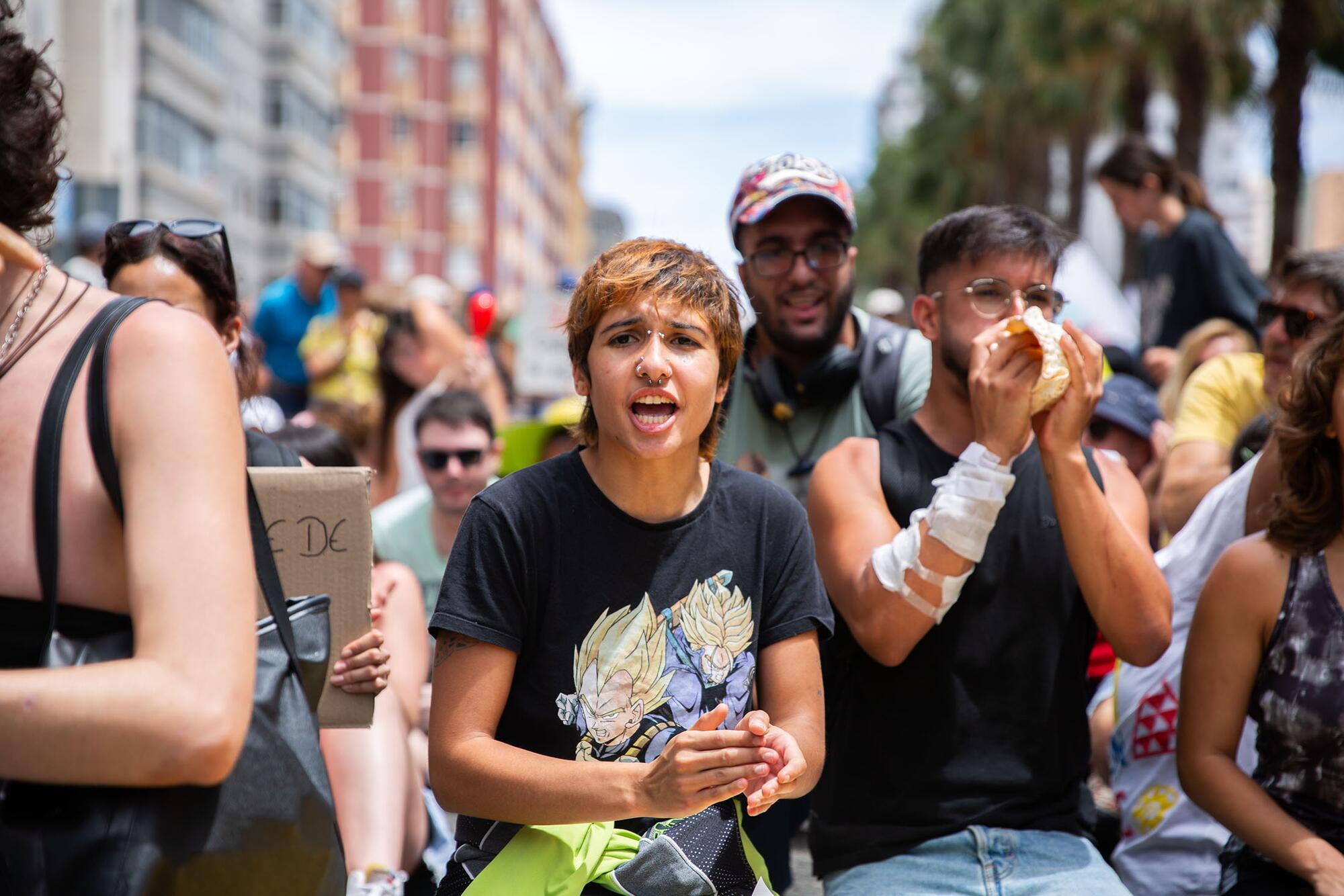 Manifestación Canarias se agota - 17